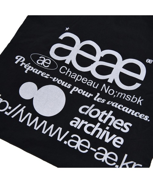 aeae（エーイーエーイー）の「WEB LOGO GYM SACK（バックパック/リュック・レディース・シルバー/ブラック/ブラック系その他/グレー/ブルー/ブラウン・FREE）」の11枚目の写真