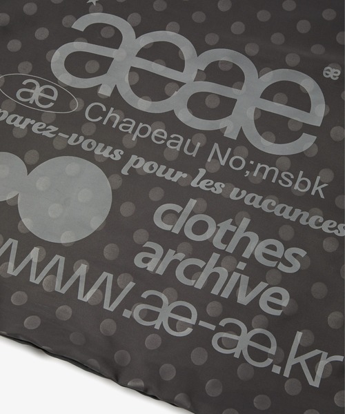 aeae（エーイーエーイー）の「WEB LOGO GYM SACK（バックパック/リュック・レディース・シルバー/ブラック/ブラック系その他/グレー/ブルー/ブラウン・FREE）」の14枚目の写真