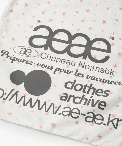 aeae(エーイーエーイー)の「WEB LOGO GYM SACK(バックパック/リュック・レディース・シルバー/ブラック/ブラック系その他/グレー/ブルー/ブラウン/チャコールグレー/ネイビー/ホワイト/アイボリー・FREE)」の18枚目の写真