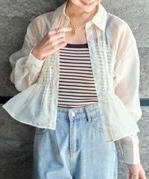 シアーシャーリングシャツ