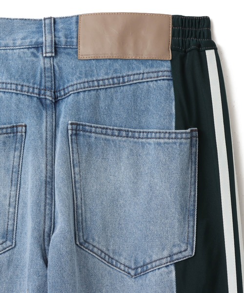 adidas ATHLETIC DEPT DENIM FIREBIRD PANTS / アディダス