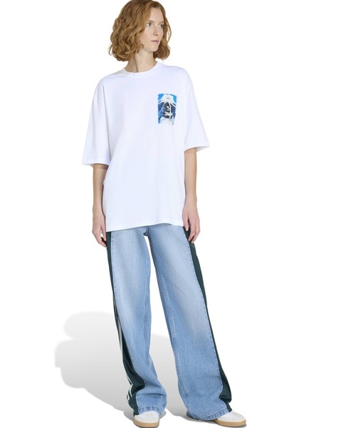 adidas ATHLETIC DEPT DENIM FIREBIRD PANTS / アディダス