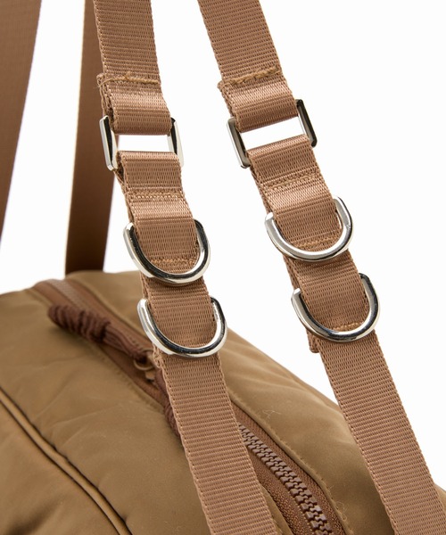 CONTROL FREAK（コントロールフリーク）の「CONTROLFREAK/コントロールフリーク　ナイロンboxy wide bag（ハンドバッグ・レディース・グレー/ベージュ/ブラック・ONE SIZE）」の6枚目の写真