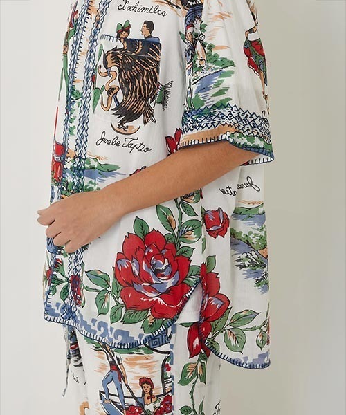 HOLLYWOOD RANCH MARKET(ハリウッドランチマーケット)の「BINDU HRM TIJUANA MAPオープンカラーシャツ(シャツ/ブラウス・メンズ・その他・S/M/L/XL)」の7枚目の写真