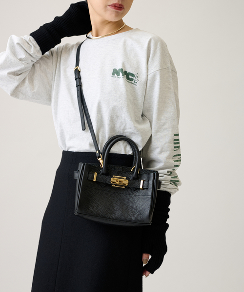 sita parantica（シータパランティカ）の「《WEB限定追加3》《別注》【SITA PARANTICA】TOTE 1XS COW LEATH：バッグ（ショルダーバッグ・レディース・ブラック・FREE）」の10枚目の写真