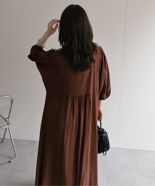 model：156cm 着用サイズ：FREE