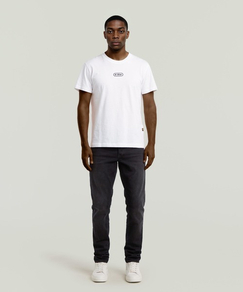 G-STAR(ジースター)の「3301 REGULAR TAPERED JEANS/ヴィンテージライクレギュラーテーパードジーンズ(デニムパンツ・メンズ・ブラック系その他・28/30/29/30/31/32/31/30/30/32/34/32/30/30/29/32/32/32/33/30)」の3枚目の写真