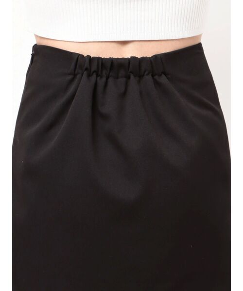 GYDA（ジェイダ）の「slit chain bijou スカートライクショートパンツ（スカート・レディース・ブラック/オフホワイト・FREE）」の10枚目の写真