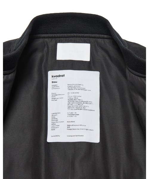 ジャケット・アウター SOPHNET. FLIGHT JACKET XL FLIGHT JACKET / Kvadrat Sisu（MA-1）｜SOPHNET.（ソフネット）の