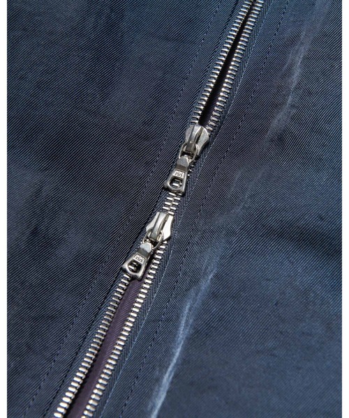 SOPHNET.(ソフネット)の「FLIGHT JACKET / Kvadrat Sisu(MA-1・メンズ・ネイビー/ブラック・3/2/5/4/1)」の11枚目の写真