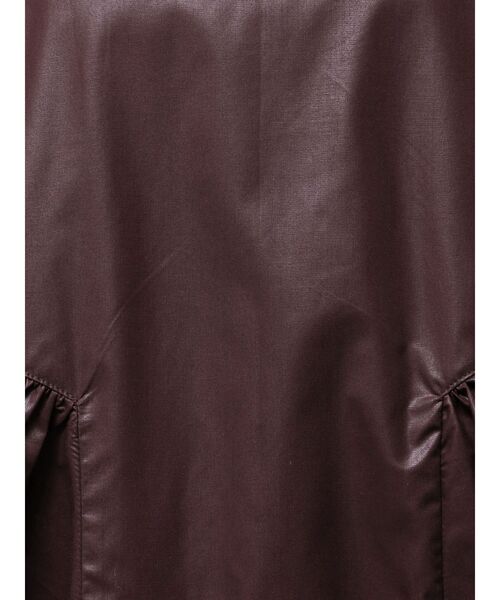 ELENDEEK（エレンディーク）の「カレンダリングペプラムブラウス【セットアップ対応】（シャツ/ブラウス・レディース・ベージュ/ボルドー/ブラック・FREE）」の7枚目の写真