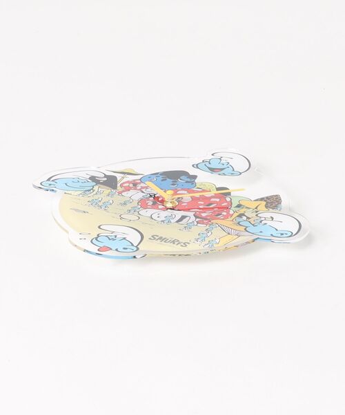 studio CLIP（スタディオクリップ）の「アクリル時計[スマーフコラボ]（掛け時計・レディース・その他1・FREE）」の2枚目の写真