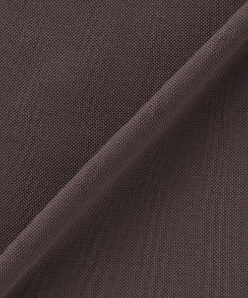 TOKYO SHIRTS（トウキョウシャツ）の「ビズポロ リブカラー  接触冷感 半袖ポロシャツ（ポロシャツ・メンズ・ブラウン・LL/M/L/XL）」の6枚目の写真