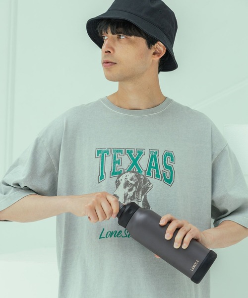 LAKOLE（ラコレ）の「【保冷・スポドリ対応】ハンドル付きダイレクトボトル1L / 571088（水筒・レディース・ホワイト/ブルーグリーン/グレー・FREE）」の16枚目の写真