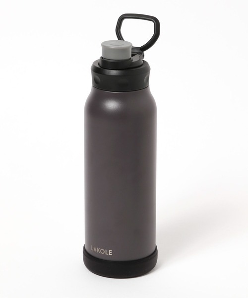 LAKOLE（ラコレ）の「【保冷・スポドリ対応】ハンドル付きダイレクトボトル1L / 571088（水筒・レディース・ホワイト/ブルーグリーン/グレー・FREE）」の15枚目の写真