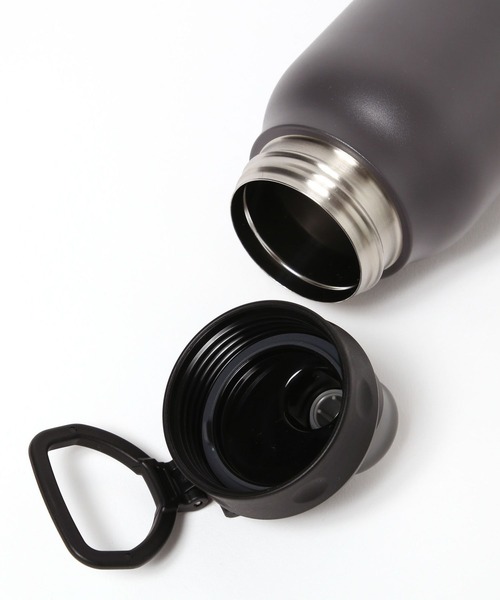 LAKOLE（ラコレ）の「【保冷・スポドリ対応】ハンドル付きダイレクトボトル1L / 571088（水筒・レディース・ホワイト/ブルーグリーン/グレー・FREE）」の7枚目の写真