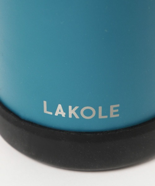 LAKOLE（ラコレ）の「【保冷・スポドリ対応】ハンドル付きダイレクトボトル1L / 571088（水筒・レディース・ホワイト/ブルーグリーン/グレー・FREE）」の4枚目の写真