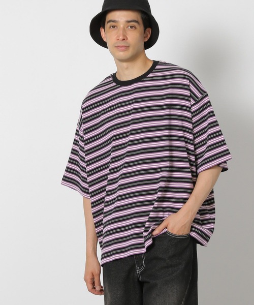 LAKOLE（ラコレ）の「BIGシルエットT / 499543（Tシャツ/カットソー・メンズ・ブラック/グレー/パープル/ブラウン/ホワイト・FREE）」の14枚目の写真