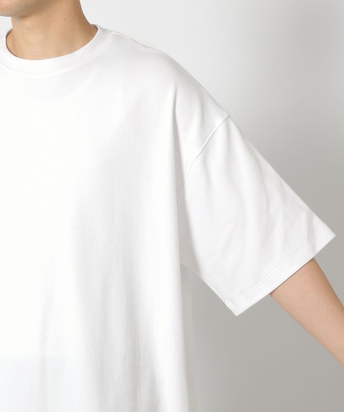 LAKOLE（ラコレ）の「BIGシルエットT / 499543（Tシャツ/カットソー・メンズ・ブラック/グレー/パープル/ブラウン/ホワイト・FREE）」の19枚目の写真