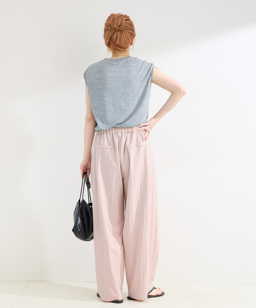 B.C STOCK（ベーセーストック）の「【WEB限定】手洗い可 / イージーパンツ（その他パンツ・レディース・ピンク/カーキ/アイボリー・SMALL/MEDIUM）」の21枚目の写真