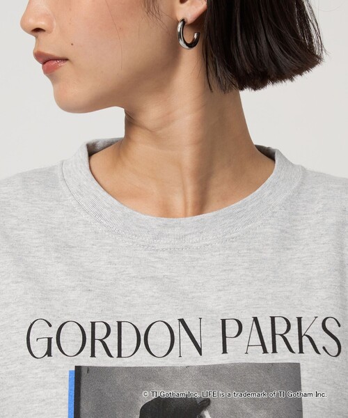 GOOD ROCK SPEED（グッドロックスピード）の「【別注】＜GOOD ROCK SPEED＞LIFE PC ロングスリーブ Tシャツ ミディアムグレー（Tシャツ/カットソー・レディース・グレー・FREE）」の8枚目の写真