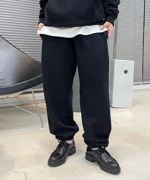 Healthknit(ヘルスニット)の「【別注】Healthknit / ロッカーウィーブ スウェット パンツ(スウェットパンツ・メンズ・ブラック/ライトグレー/ネイビー・M/S/XL/L)」の6枚目の写真