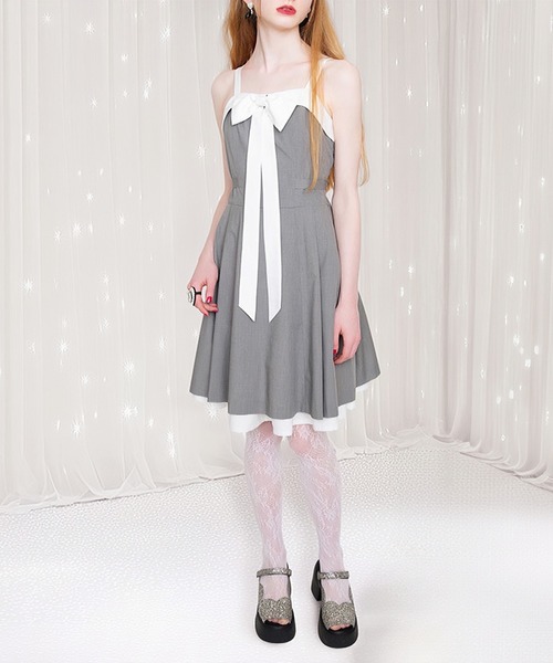 MILK(ミルク)の「Ribbon Noir ドレス(ジャンパースカート・レディース・A/B・FREE)」の21枚目の写真