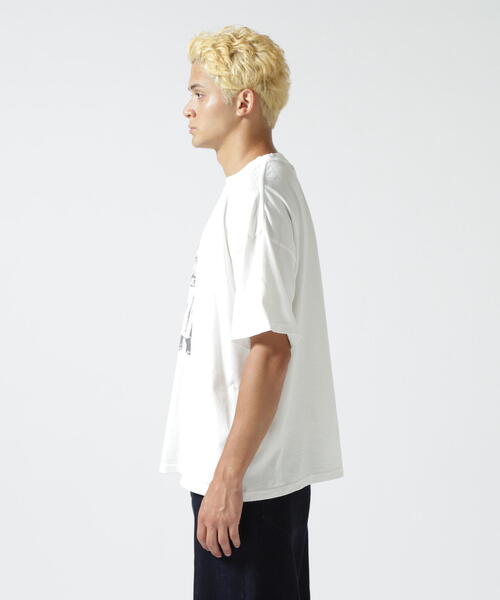 REMI RELIEF（レミレリーフ）の「REMI RELIEF(レミレリーフ) 別注20/-天竺BIGサイズＴシャツ(THE WHO IS)2025年A/W model（Tシャツ/カットソー・メンズ・ブラック/ホワイト系2・XL/M/L）」の11枚目の写真