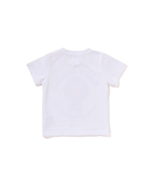 A BATHING APE（アベイシングエイプ）の「BABY MILO TEE（Tシャツ/カットソー・キッズ・ブルー/ホワイト/イエロー・80）」の4枚目の写真