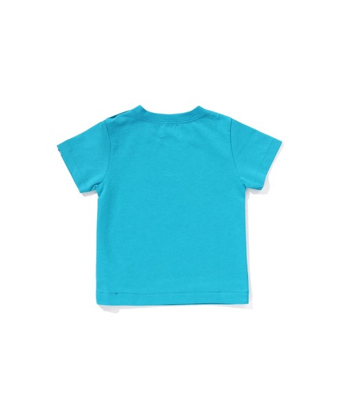 A BATHING APE（アベイシングエイプ）の「BABY MILO TEE（Tシャツ/カットソー・キッズ・ブルー/ホワイト/イエロー・80）」の5枚目の写真