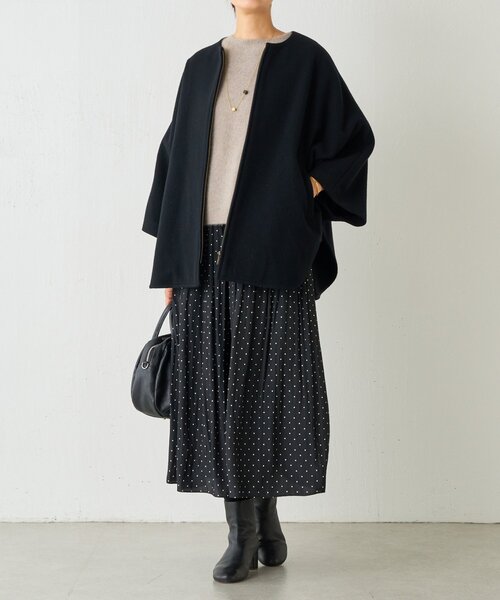 BEARDSLEY(ビアズリー)の「スクエアストーンラリエット(ネックレス・レディース・ゴールド・FREE)」の4枚目の写真