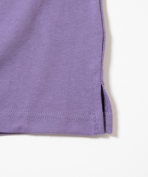 ever closet（エバークローゼット）の「ビッグシルエットTシャツ（Tシャツ/カットソー・キッズ・チャコール/オレンジ/ラベンダー/グリーン/ベージュ系その他/ホワイト/ピンク/ブルー系その他4/ダークパープル/杢グレー・80ｃｍ/90cm/100cm/110cm/120cm/130cm/140cm/150cm）」の22枚目の写真