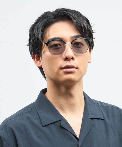 Zoff(ゾフ)の「【WEB 限定】Zoff|takashi kumagai ウェリントン型 サングラス|サーモント|カラーレンズ |紫外線対策 UVカット| レディース ユニセックス(サングラス・レディース・グリーン/ブラック/ブラウン系その他5・FREE)」の7枚目の写真