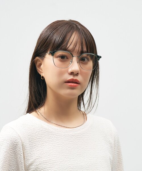 WEB 限定】Zoff｜takashi kumagai ウェリントン型 サングラス