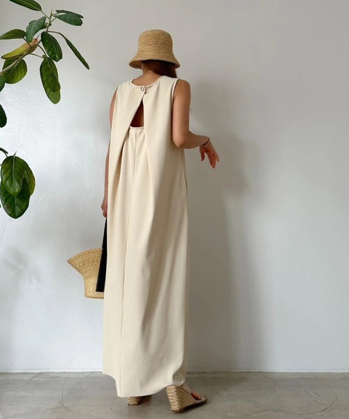 ワンピース TRUNC 88 Smooth Rib Long Dress Smooth Rib Long Dress（ワンピース）｜TRUNC 88（トランク