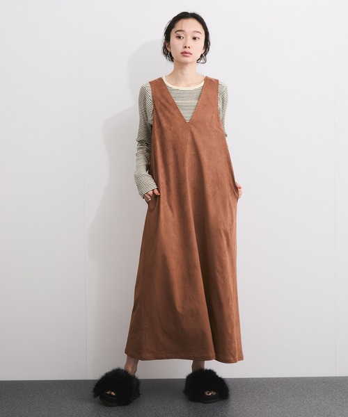 Healthknit(ヘルスニット)の「【Healthknit/ヘルスニット】2WAY / Rib Cardigan(カーディガン/ボレロ・レディース・ブルー系その他6/ホワイト系その他6/カーキ/ライトグレー・FREE)」の22枚目の写真