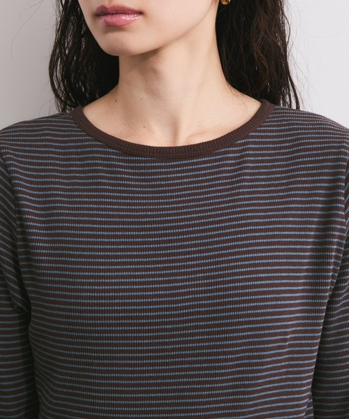 Healthknit(ヘルスニット)の「【Healthknit/ヘルスニット】2WAY / Rib Cardigan(カーディガン/ボレロ・レディース・ブルー系その他6/ホワイト系その他6/カーキ/ライトグレー・FREE)」の19枚目の写真