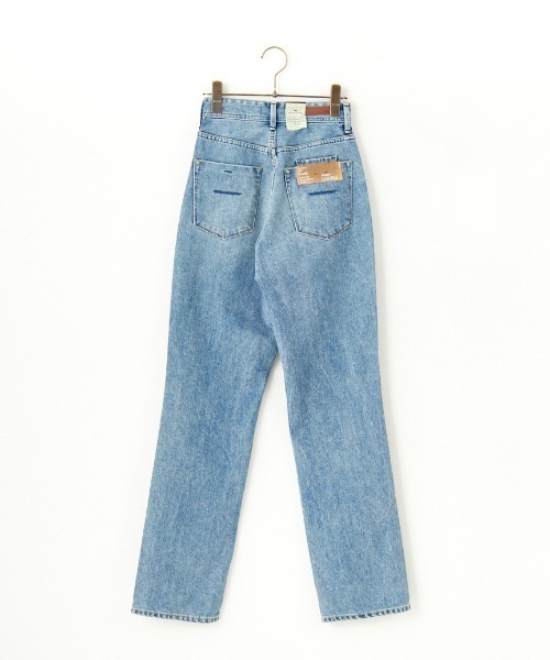 YANUK/ヤヌーク] LOUISE ハイウエスト ボーイズストレートデニム