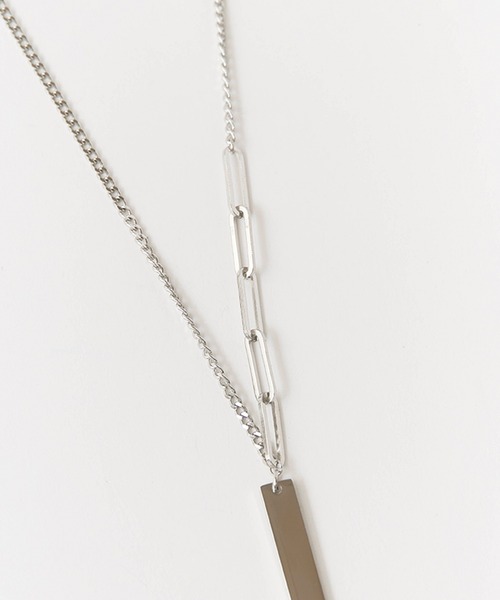 ROOPTOKYO（ループトウキョウ）の「【60%OFF】Chain Design Necklace / チェーン デザインネックレス（ネックレス・メンズ・シルバー系3/シルバー系4/シルバー系2/シルバー系5/シルバー系1・FREE）」の7枚目の写真