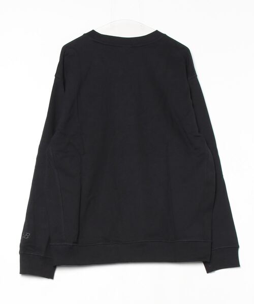 NEW BALANCE（ニューバランス）の「574 シューパッチクルー（スウェット・メンズ・ブラック/ライトグレー・SMALL/MEDIUM/LARGE/X-LARGE/XX-LARGE）」の9枚目の写真