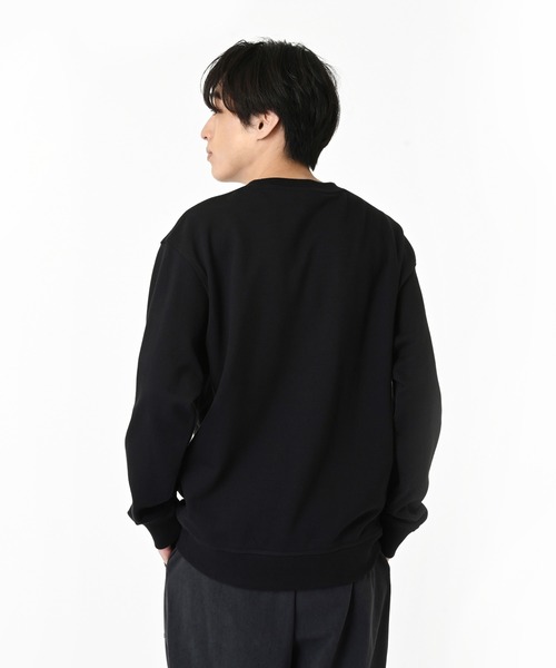 NEW BALANCE（ニューバランス）の「574 シューパッチクルー（スウェット・メンズ・ブラック/ライトグレー・SMALL/MEDIUM/LARGE/X-LARGE/XX-LARGE）」の6枚目の写真