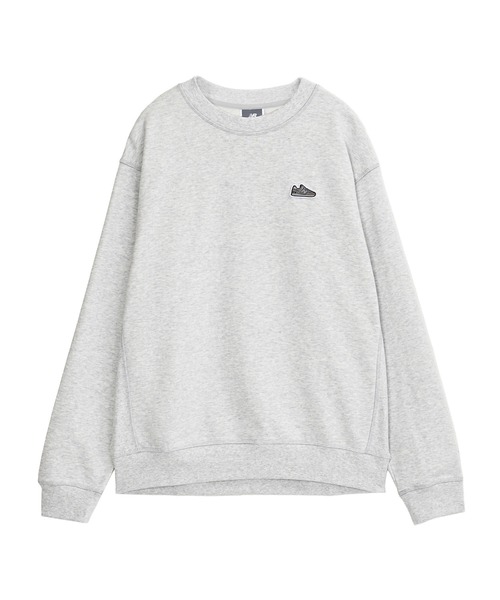 NEW BALANCE（ニューバランス）の「574 シューパッチクルー（スウェット・メンズ・ブラック/ライトグレー・SMALL/MEDIUM/LARGE/X-LARGE/XX-LARGE）」の10枚目の写真