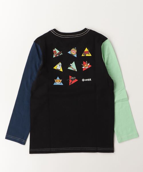 CHUMS（チャムス）の「【CHUMS】かせきさいだぁ KD アラカルト2 L/S T（Tシャツ/カットソー・キッズ・その他/ミント/ホワイト・LARGE/MEDIUM/X-LARGE）」の9枚目の写真