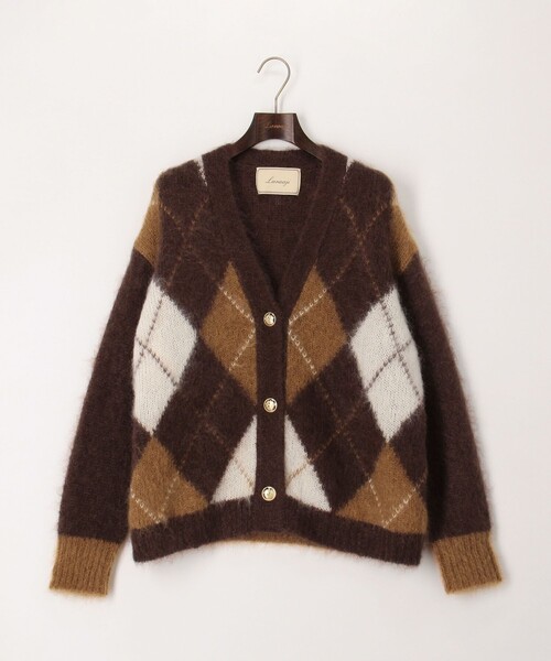 24時間以内発送】60s Sears モヘア混アーガイルカーディガン 2025年