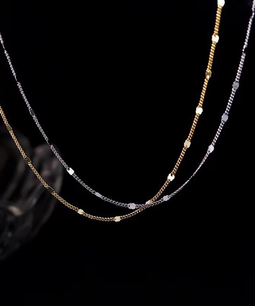 TONE SELECT GOODS（トーンセレクトグッズ）の「urbanfemine./シンプルチェーンアンクレット U7576（アンクレット・レディース・ホワイトゴールド/イエローゴールド・FREE）」の4枚目の写真