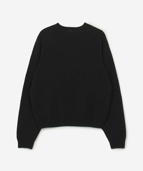 ミースロエ　クルーネック　ニット　ブラック ミースロエ クルーネック ニット ブラック MIESROHE（ミースロエ）の