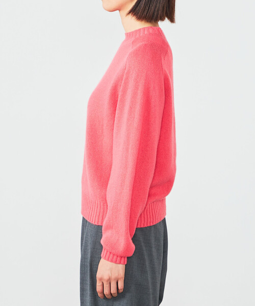 MORRIS & SONS | ジーロンラム クルーネックニット WOMEN