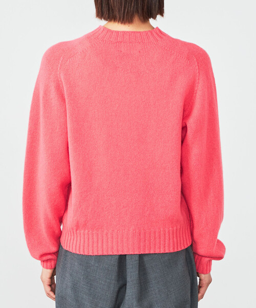 MORRIS & SONS | ジーロンラム クルーネックニット WOMEN