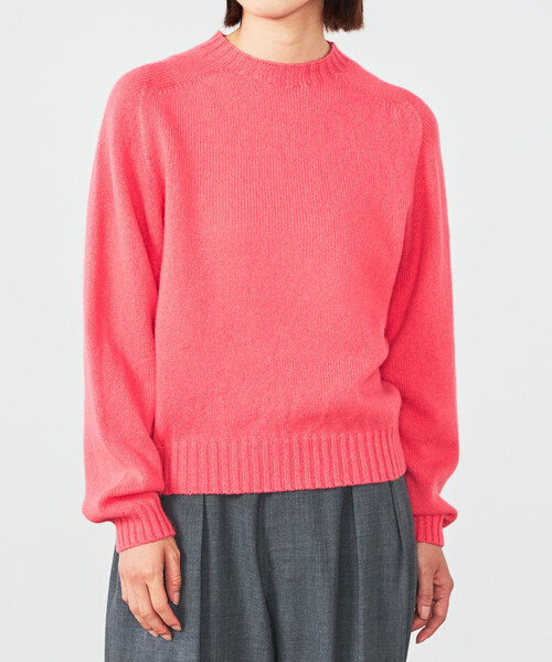 MORRIS & SONS | ジーロンラム クルーネックニット WOMEN