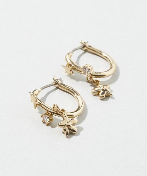 GOLDY(ゴールディ)の「【GOLDY】スクリブル モチーフ ピアス 1250903(ピアス(両耳用)・レディース・その他1/ゴールド/シルバー・FREE)」の11枚目の写真